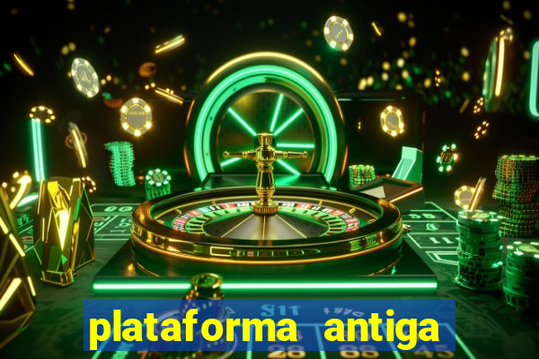 plataforma antiga de jogos